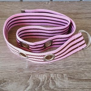 Pink, Brown and Silver Belt